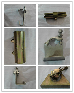 Varios tipos de acopladores de andamios con precio bajo de alta calidad